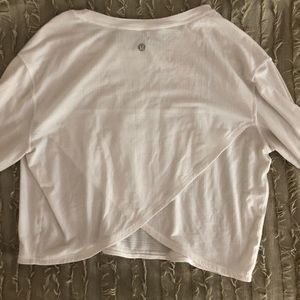 lululemon long sleeve crop top
